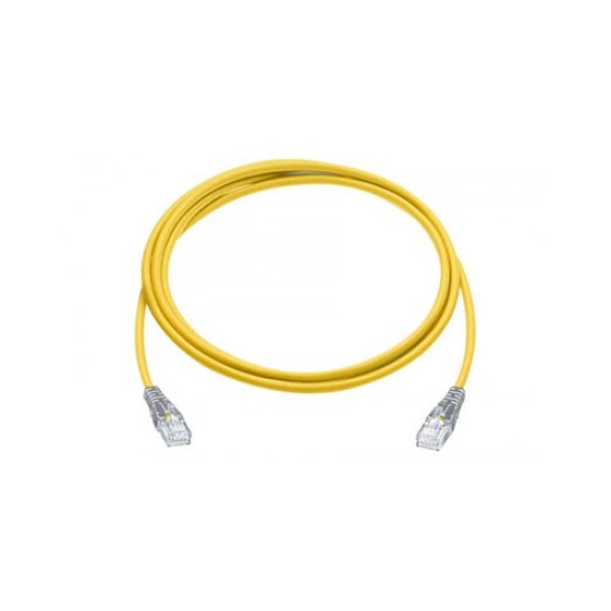 R&M R196106 PC C6 U/UTP 4P LSZH Yellow Patch Cord