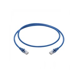 R&M R196107 PC C6 U/UTP 4P LSZH Blue Patch Cord