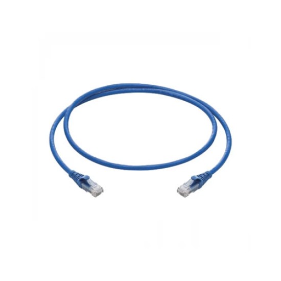 R&M R196107 PC C6 U/UTP 4P LSZH Blue Patch Cord