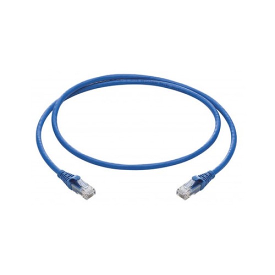 R&M R196126 PC C6 U/UTP 4P LSZH Blue Patch Cord