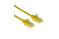 R&M R196142 PC C6 U/UTP 4P LSZH Yellow Patch Cord