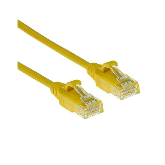 R&M R196142 PC C6 U/UTP 4P LSZH Yellow Patch Cord