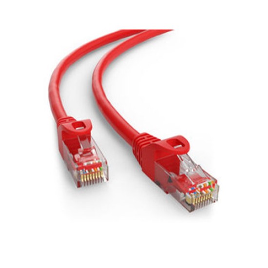 R&M R881016 PC C6 U/UTP 4P LSZH Red Patch Cord